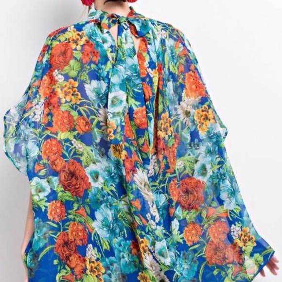 SALE! NWT Easel Blouse- FITS PLUS SIZE - Picture 2 of 5